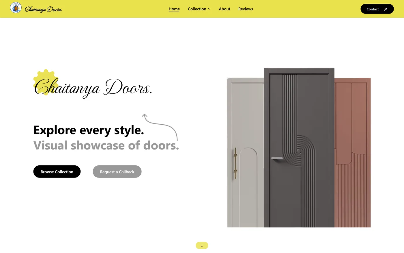 Chaitanya Doors home