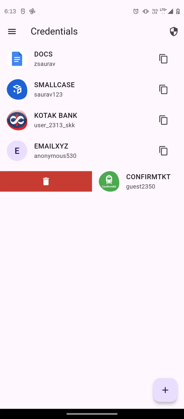 PassMan autofill