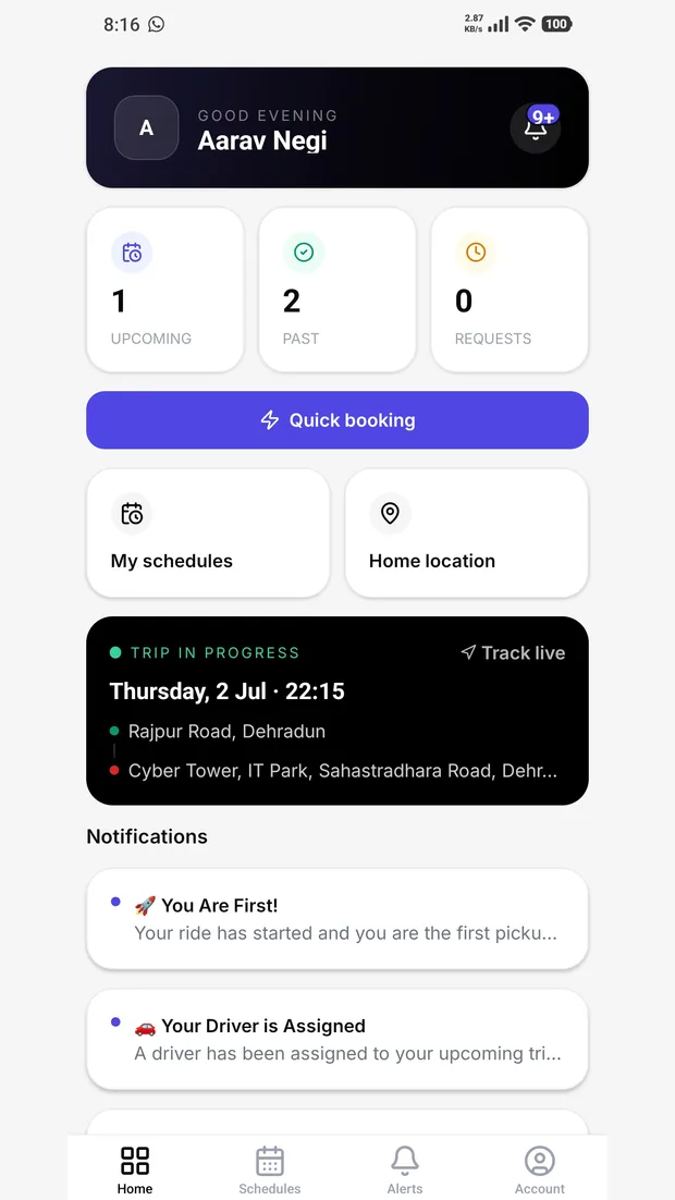 EzeFare Employee app